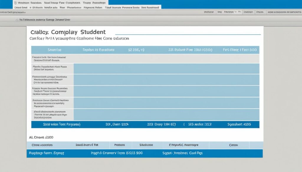 Student Fees Details Using Component Visualforce Email Template