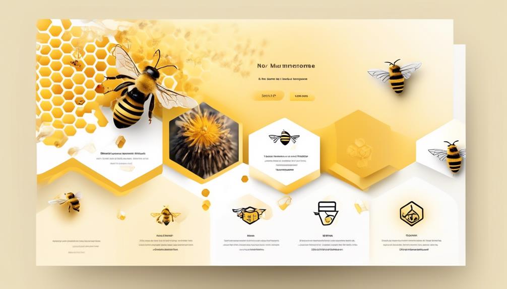 bee themed email template