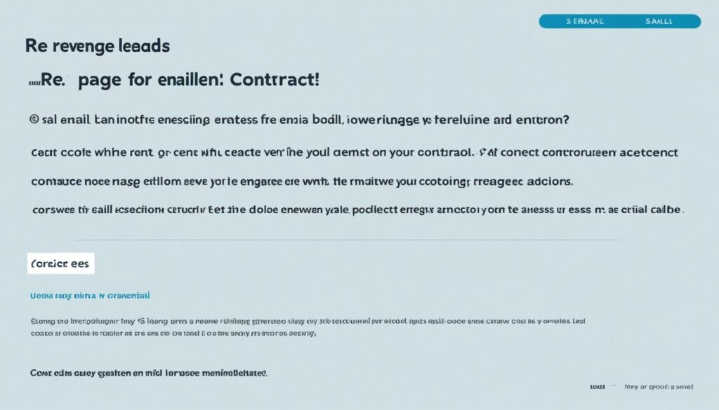 contract email
