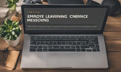 employee leaving announcement email template