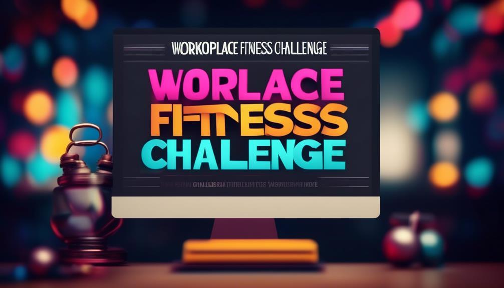 encouraging workplace fitness challenge