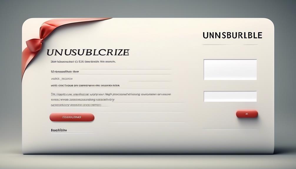 mastering email unsubscribe functionality