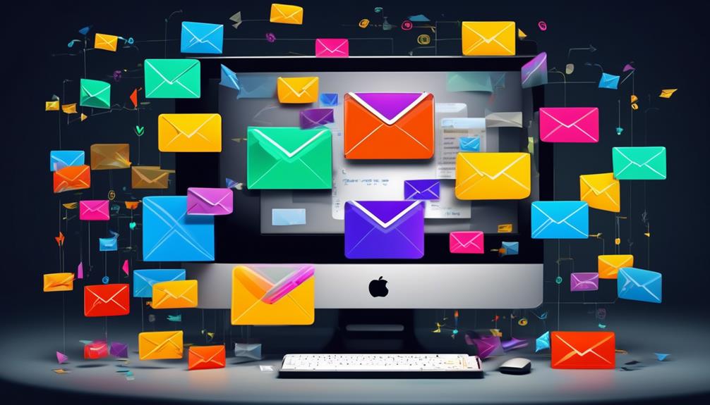 organizing inbox with custom rules