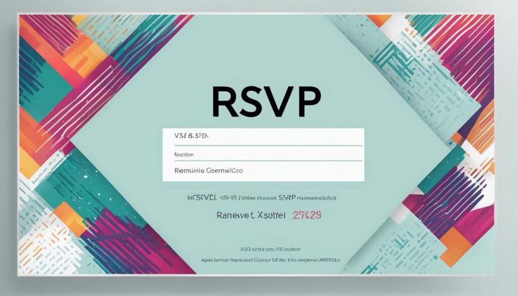 rsvp confirmation email template