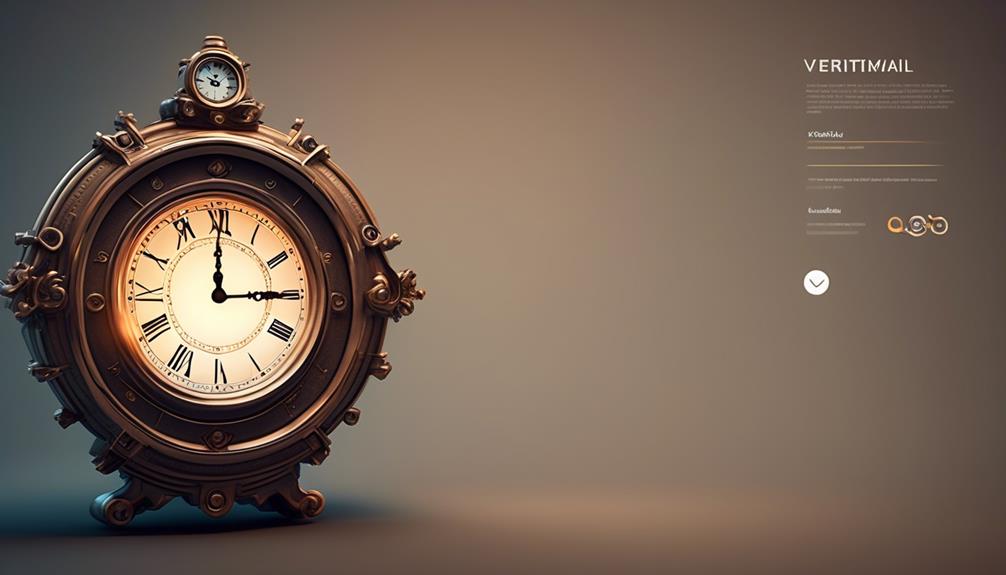 timing of verification emails