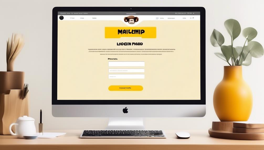 changing mailchimp account password