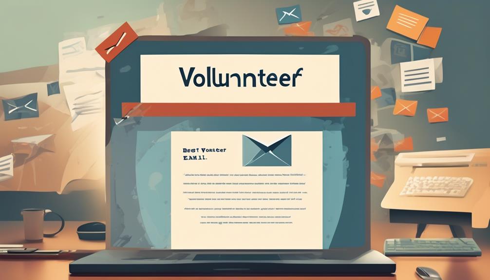 Crafting Compelling Volunteer Email Messages 5 closing with a professional touch