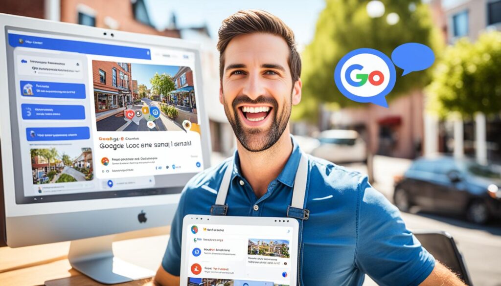 social media for local SEO