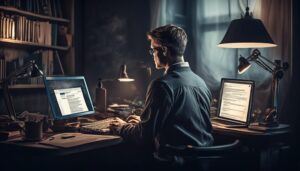 how to write email on behalf of someone