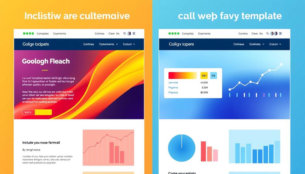 evaluating color impact efficiency