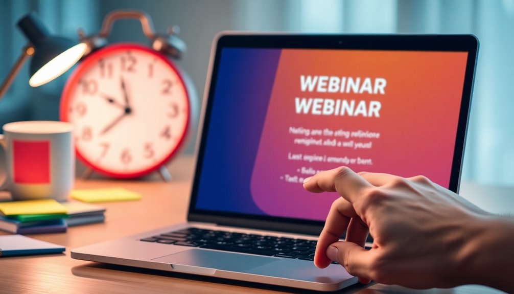 Webinar Attendance Low? Fix It Fast With These Reminder Emails 6 last minute promotion strategy