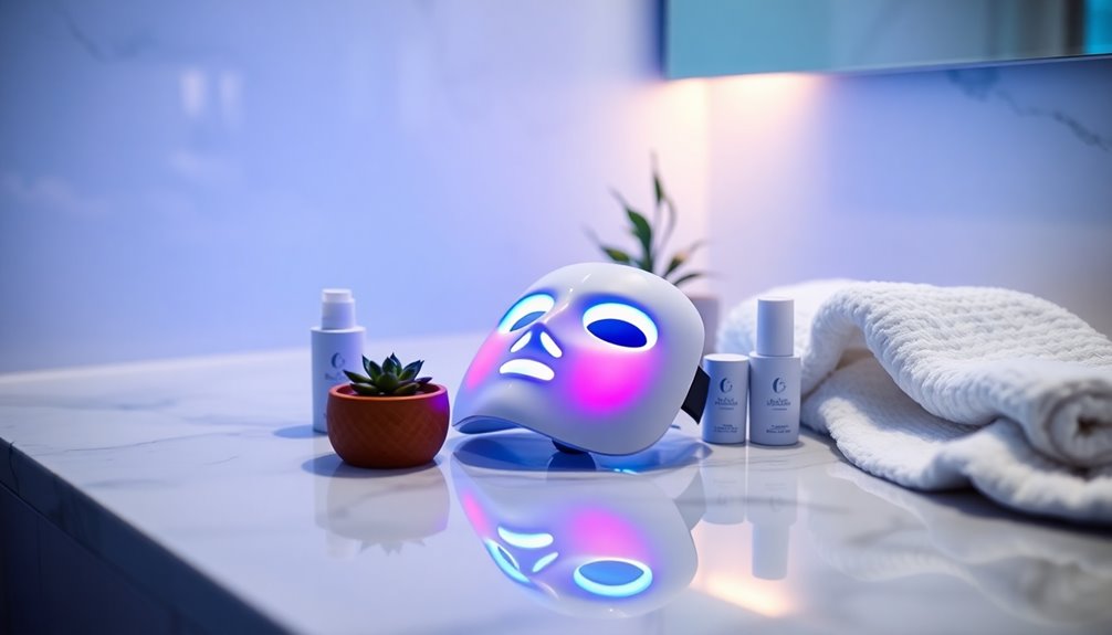 led masks for acne