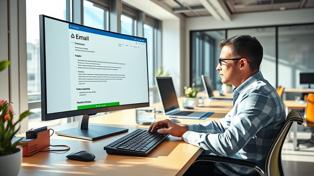 zugängliche WCAG E-Mail-Erstellung