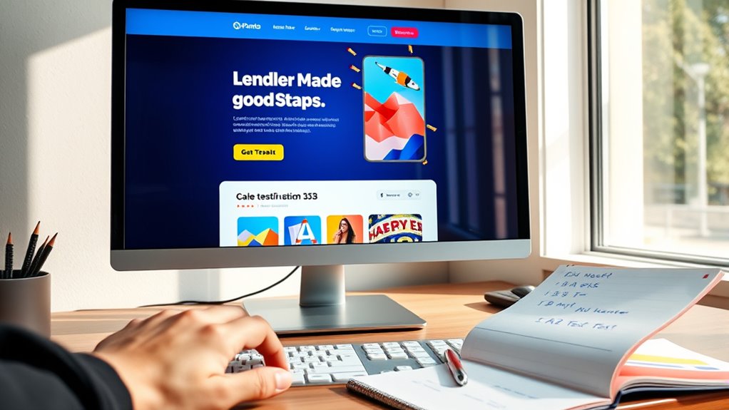 Optimiere die visuelle und CTA-Hierarchie
