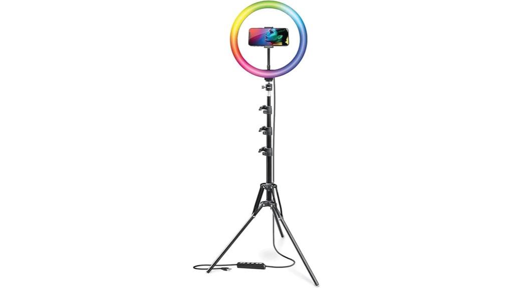 13 Best Ring Light and Microphone Combos for Flawless Streaming and Content Creation 11 12 inch rgb led ring