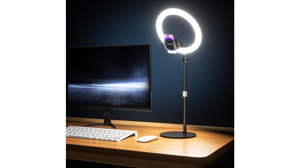 13 Best Ring Light and Microphone Combos for Flawless Streaming and Content Creation 13 12 inch ring light kit