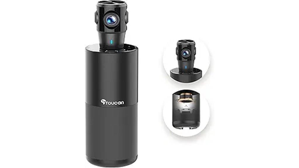 360 degree camera with ai
