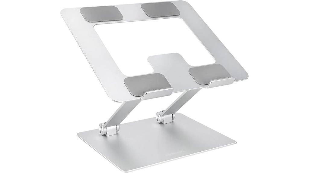 adjustable desktop laptop stand