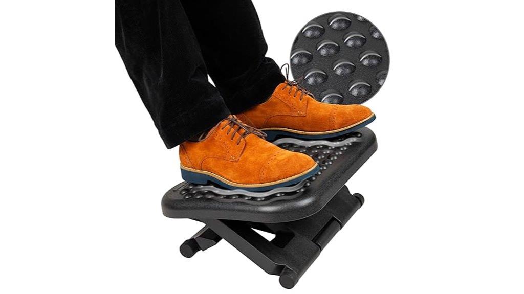 adjustable ergonomic foot rest