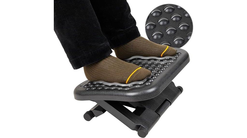 adjustable office foot rest