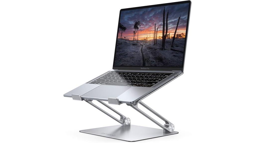 adjustable portable laptop riser