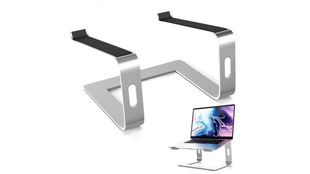 aluminum laptop riser stand