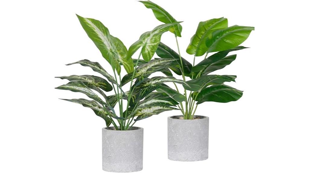 artificial tropical rose plants