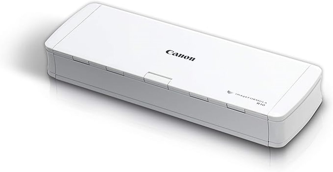 13 Best Document Scanners for Receipts That Make Organizing a Breeze 7 canon r10 portable scanner