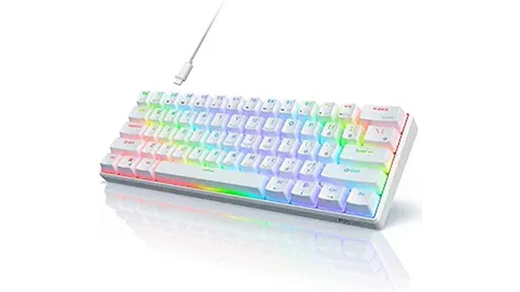 14 Best Compact 60% Keyboards for Minimalists: Sleek, Space-Saving, and Perfect for Your Desk 11 compact wired mechanical keyboard