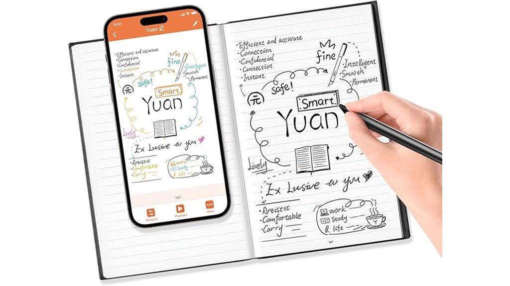 14 Best Smart Notebooks for Digital Notes That Combine Classic Writing With Modern Tech 7 digital notebook with pen