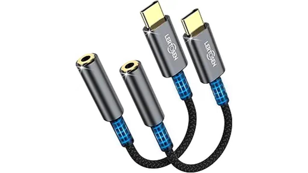 14 Best USB‑C Audio Adapters for Mobile Devices in 2025 8 dual usb c to 3 5mm adapters