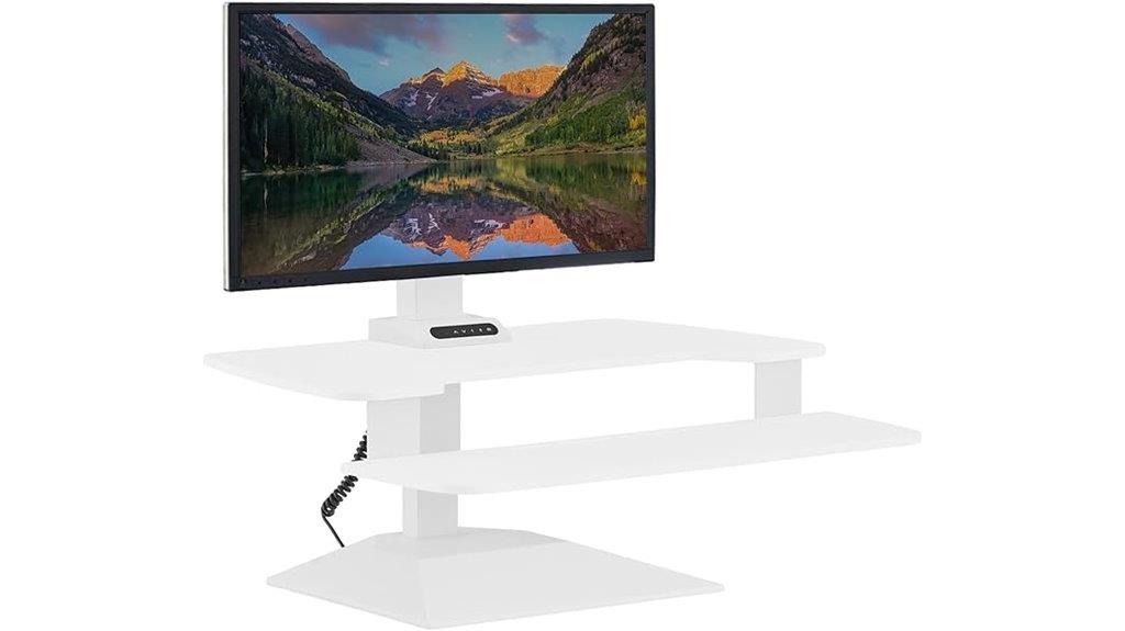 electric height adjustable desk