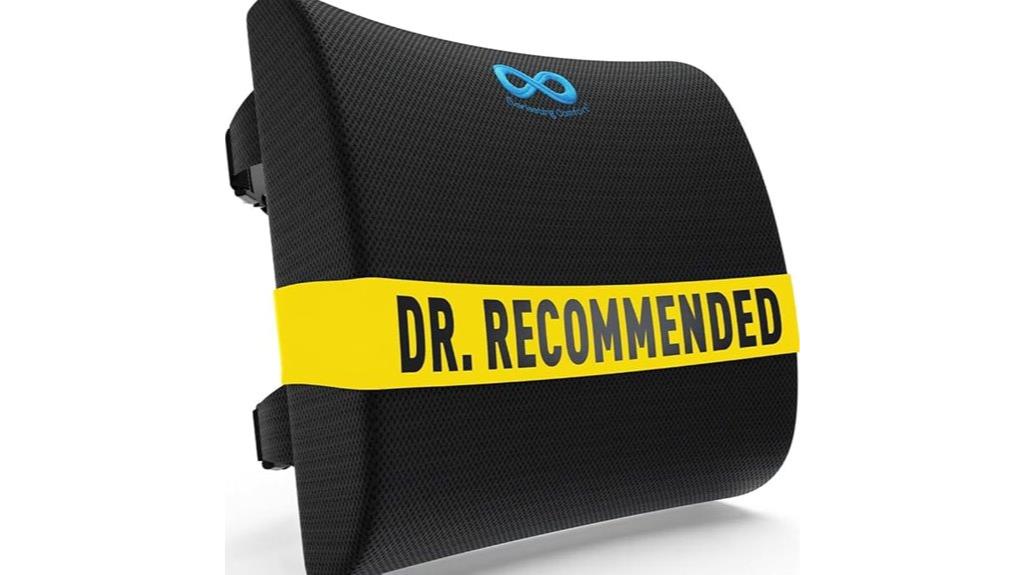 14 Best Lumbar Support Cushions for Chairs to Improve Your Posture and Comfort 8 ergonomic office lumbar pillow