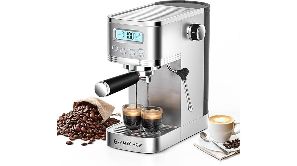 15 Best Espresso Machines for Latte Lovers That Will Elevate Your Home Coffee Game 15 espresso machine with lcd