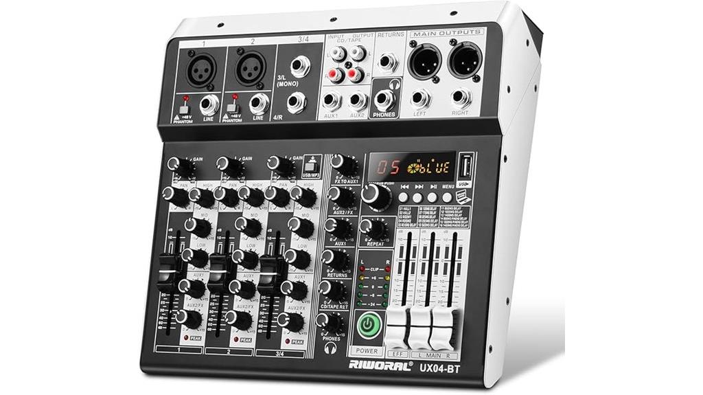 four channel dj mixer