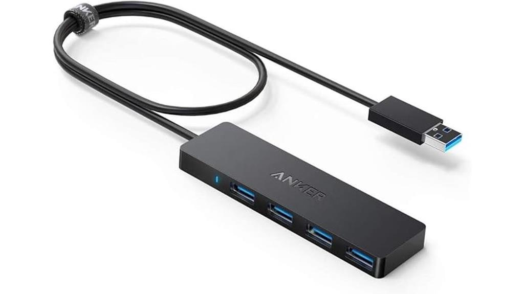 four port usb extension