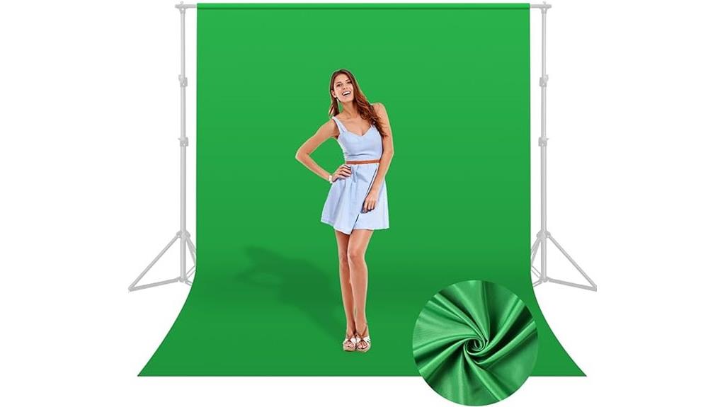 15 Best Green Screens for Video Backgrounds That Make Your Content Pop 14 green screen fabric