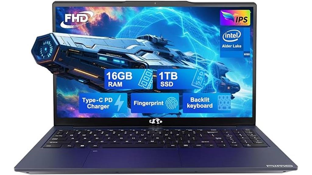 large fhd student laptop