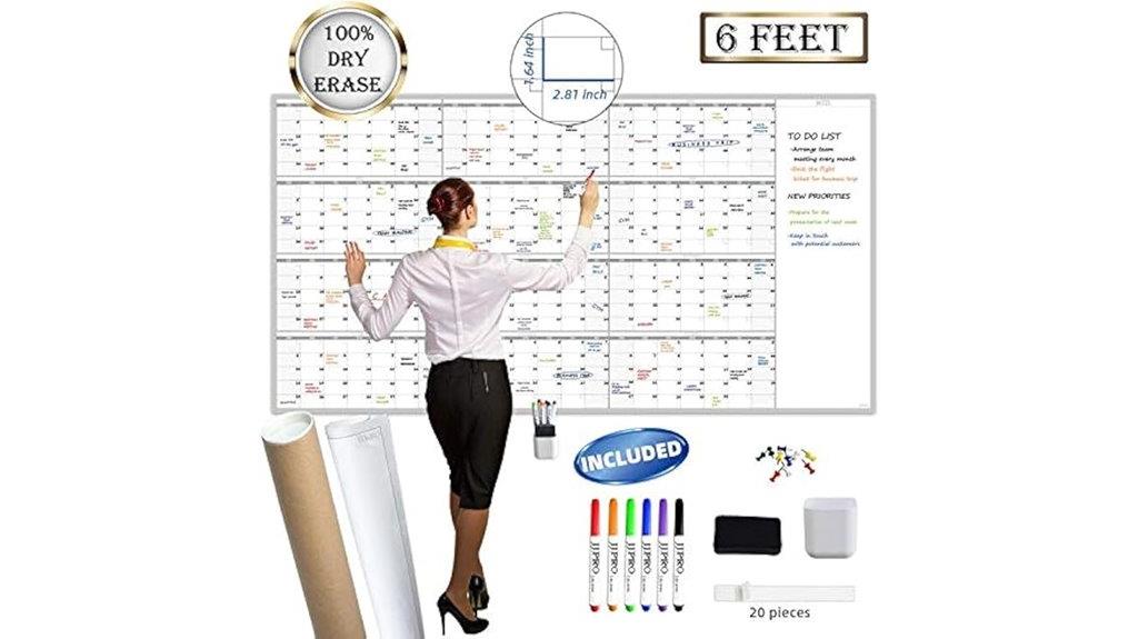 large reusable calendar
