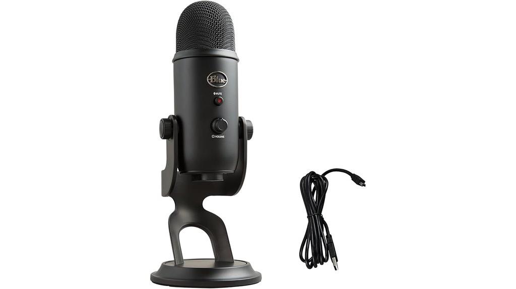 14 Best USB Microphones for Webinars That Guarantee Crystal-Clear Sound 6 logitech yeti microphone blackout