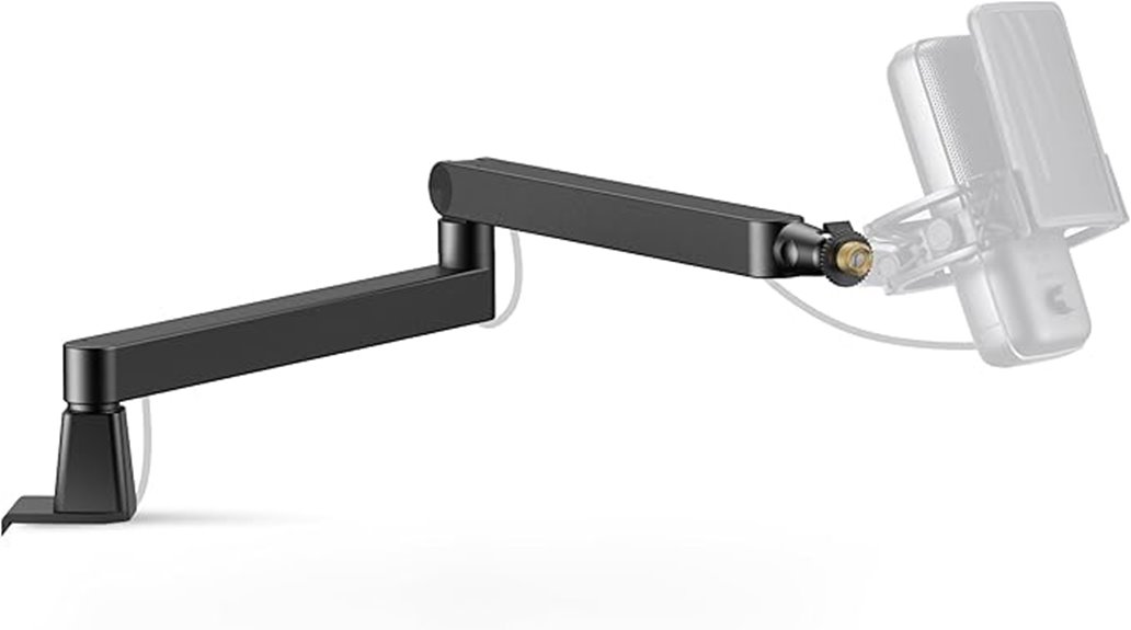 14 Best Boom Arms for Desk Microphones That Offer Stability and Flexibility 11 magnetic cable management arm
