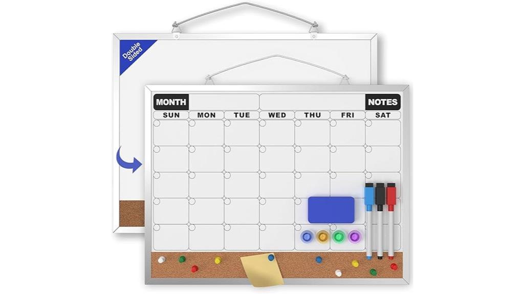 monthly double sided planner