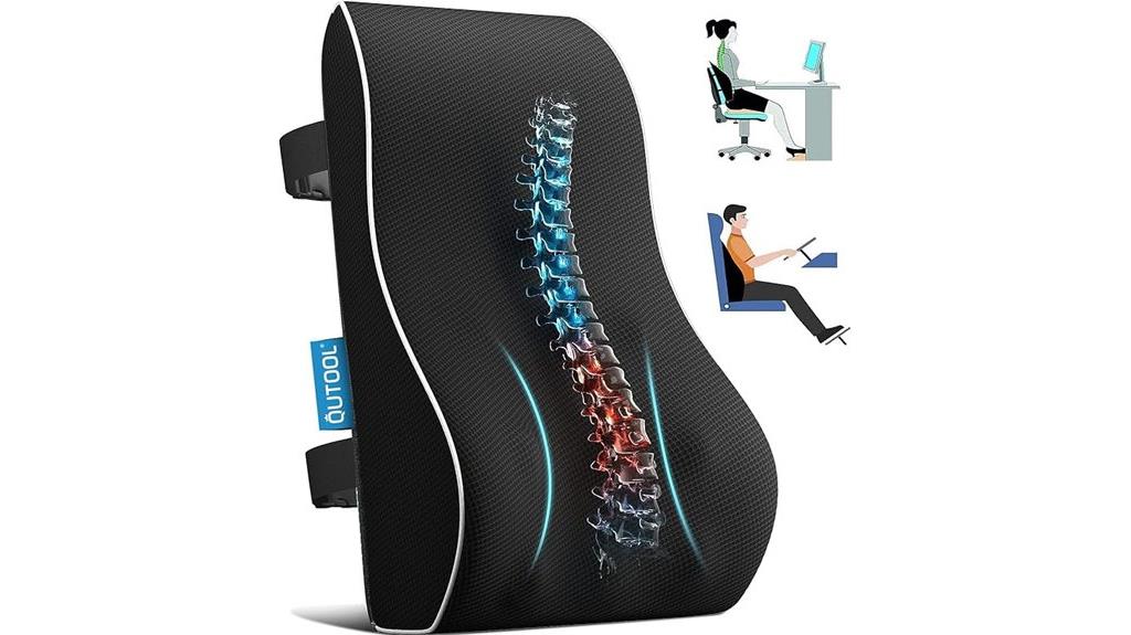 14 Best Lumbar Support Cushions for Chairs to Improve Your Posture and Comfort 4 office chair lumbar cushion