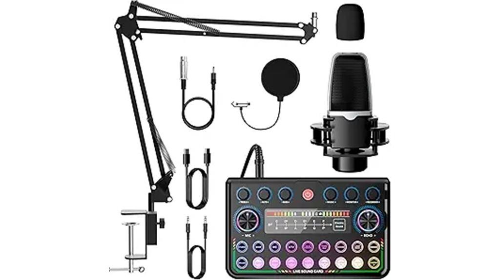 14 Best Audio Interfaces for Podcasters in 2025: Enhance Your Sound Quality Today 4 podcast bundle with microphone