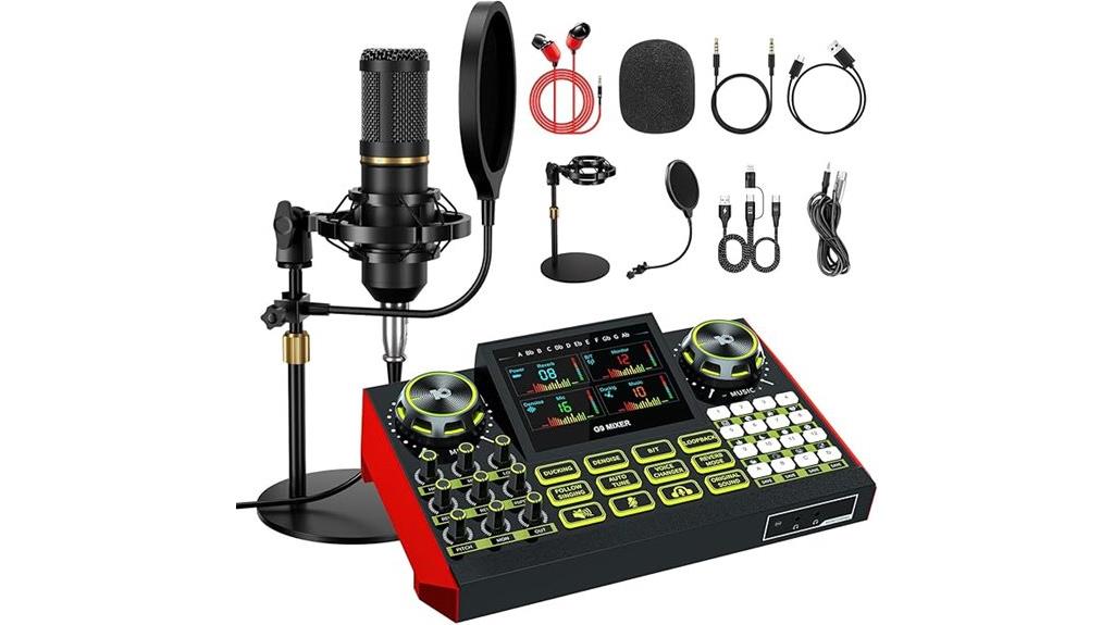 podcast microphone bundle
