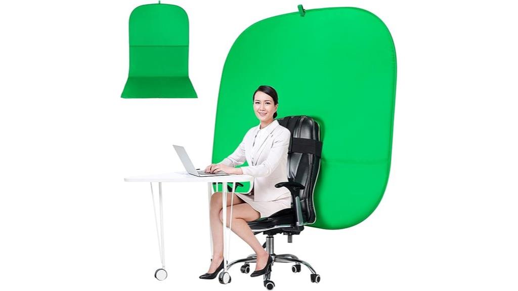 15 Best Green Screens for Video Backgrounds That Make Your Content Pop 7 portable foldable green screen