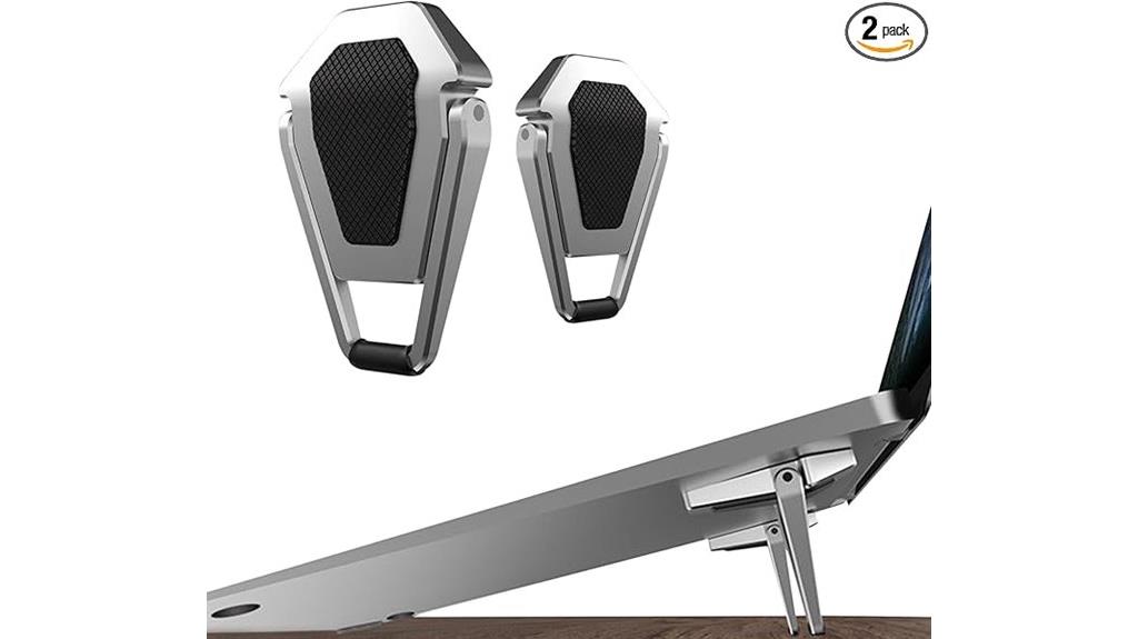 portable zinc alloy laptop stand