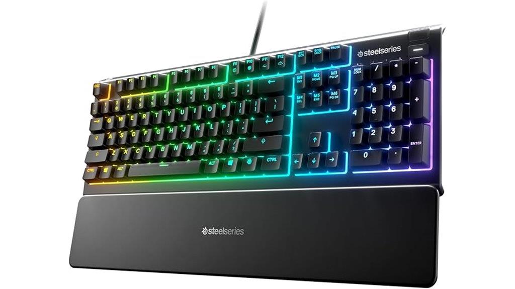 14 Best Silent Mechanical Keyboards for Open Offices That Combine Quiet Comfort and Efficiency 11 rgb gaming keyboard wrist