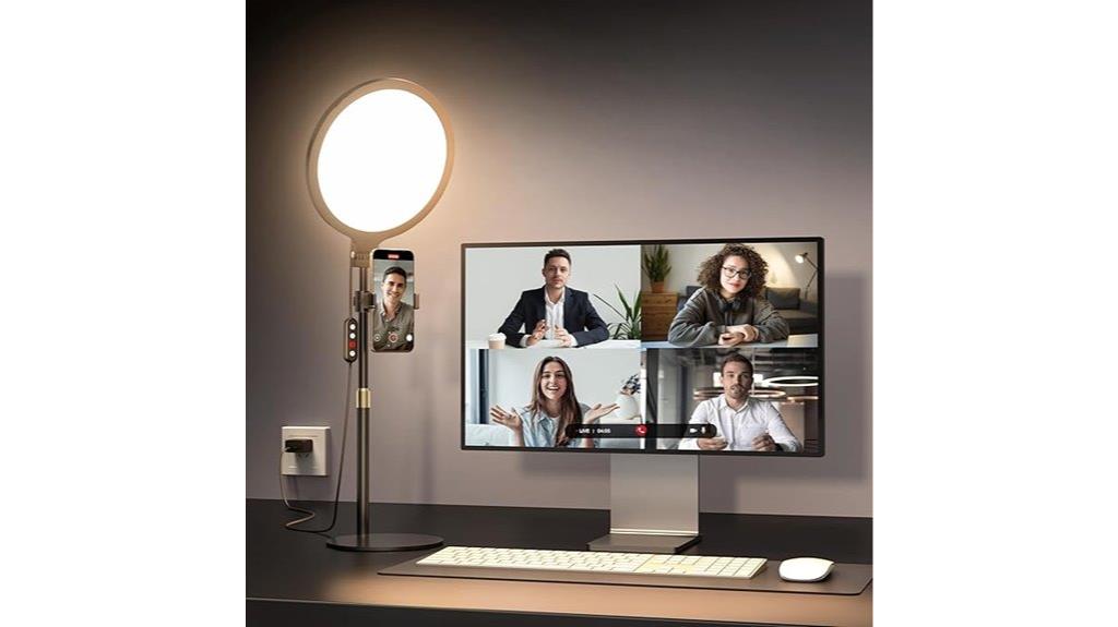 ring light with stand