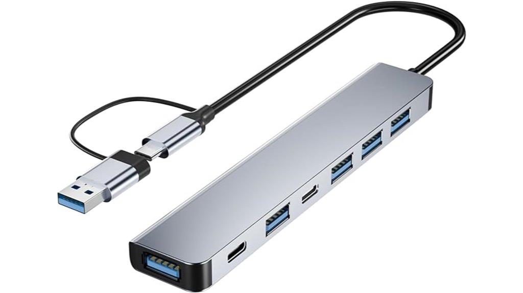 seven in one usb hub